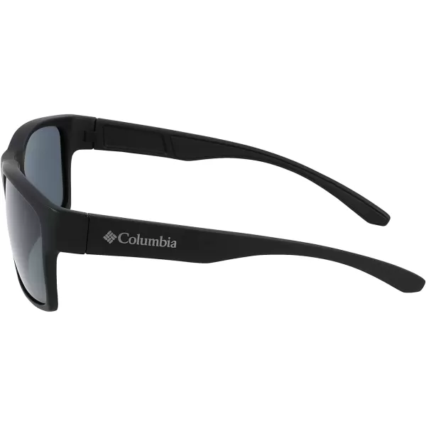 imageColumbia Mens Brisk Trail Rectangular SunglassesMatte Black