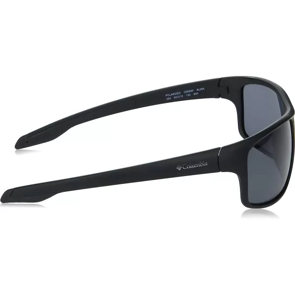 imageColumbia Mens Burr Rectangular SunglassesMatte Black