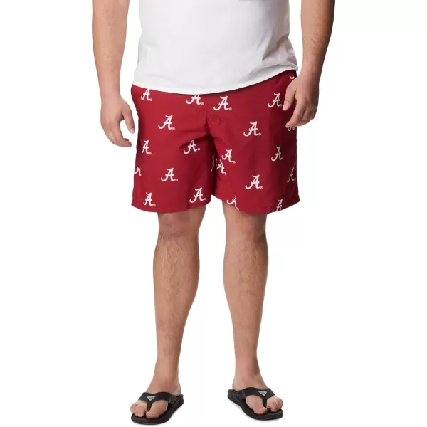 imageColumbia Mens CLG Backcast Ii Printed ShortAlabama Crimson Tide 3 Ala  Red Velvet
