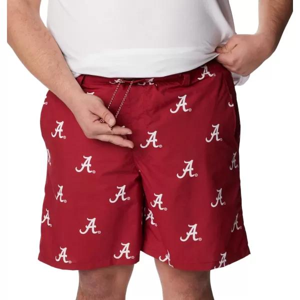 imageColumbia Mens CLG Backcast Ii Printed ShortAlabama Crimson Tide 3 Ala  Red Velvet