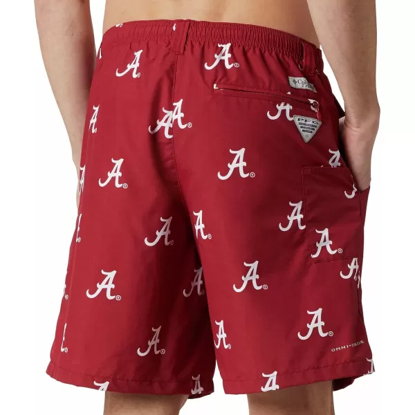 imageColumbia Mens CLG Backcast Ii Printed ShortAlabama Crimson Tide 3 Ala  Red Velvet
