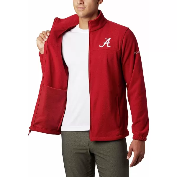 imageColumbia Mens CLG Flanker Iii Fleece JacketAlabama Crimson Tide Ala  Red Velvet