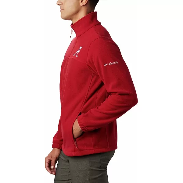 imageColumbia Mens CLG Flanker Iii Fleece JacketAlabama Crimson Tide Ala  Red Velvet