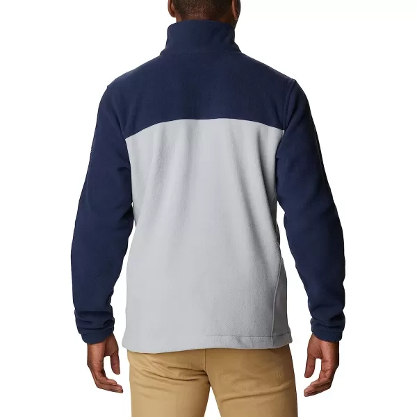imageColumbia Mens CLG Flanker Iii Fleece JacketDallas Cowboys Dc  Collegiate Navy Columbia Grey