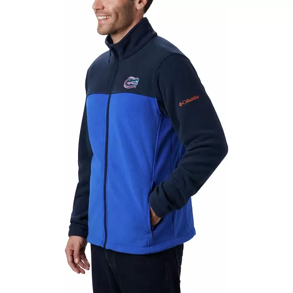 imageColumbia Mens CLG Flanker Iii Fleece JacketFlorida Gators Fla  Collegiate Navy Azul