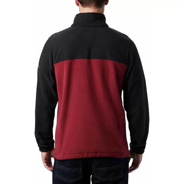imageColumbia Mens CLG Flanker Iii Fleece JacketFlorida State Seminoles Fsu  Black Cabernet