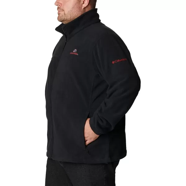 imageColumbia Mens CLG Flanker Iii Fleece JacketGeorgia Bulldogs Uga  Black