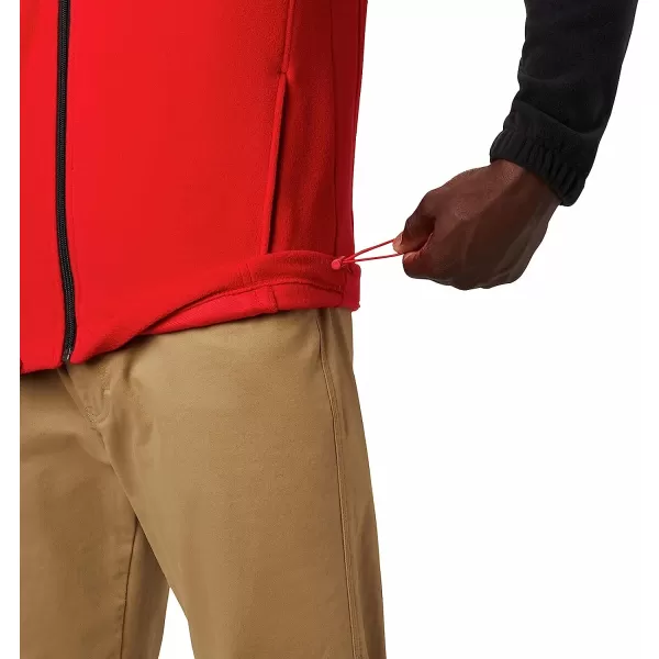 imageColumbia Mens CLG Flanker Iii Fleece JacketGeorgia Bulldogs Uga  Black Bright Red