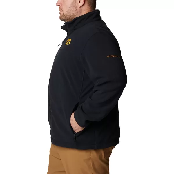imageColumbia Mens CLG Flanker Iii Fleece JacketIowa Hawkeyes Iw  Black