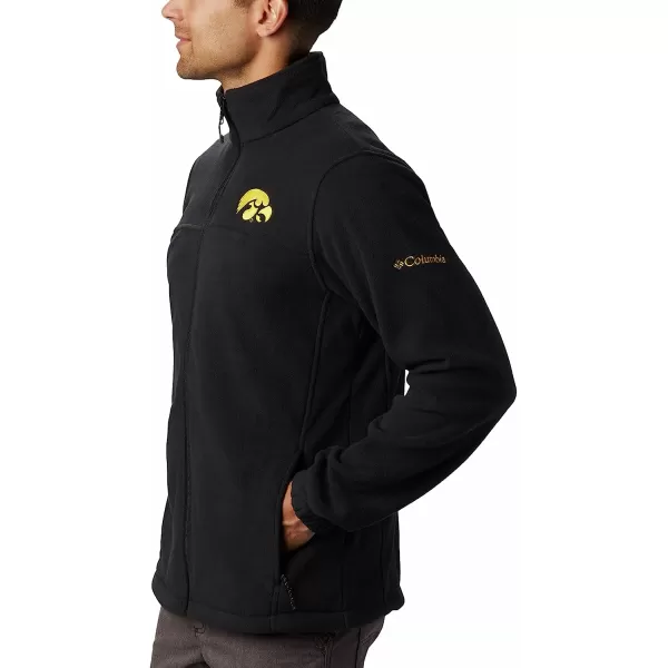 imageColumbia Mens CLG Flanker Iii Fleece JacketIowa Hawkeyes Iw  Black