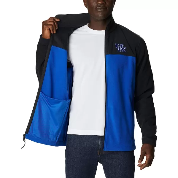 imageColumbia Mens CLG Flanker Iii Fleece JacketKentucky Wildcats Uk  Black Azul