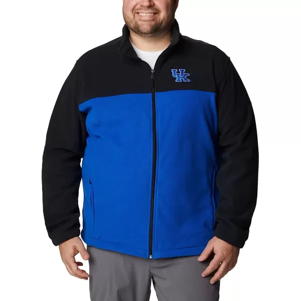 imageColumbia Mens CLG Flanker Iii Fleece JacketKentucky Wildcats Uk  Black Azul