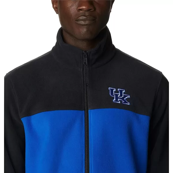 imageColumbia Mens CLG Flanker Iii Fleece JacketKentucky Wildcats Uk  Black Azul