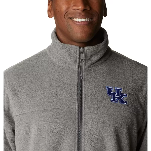 imageColumbia Mens CLG Flanker Iii Fleece JacketKentucky Wildcats Uk  Charcoal