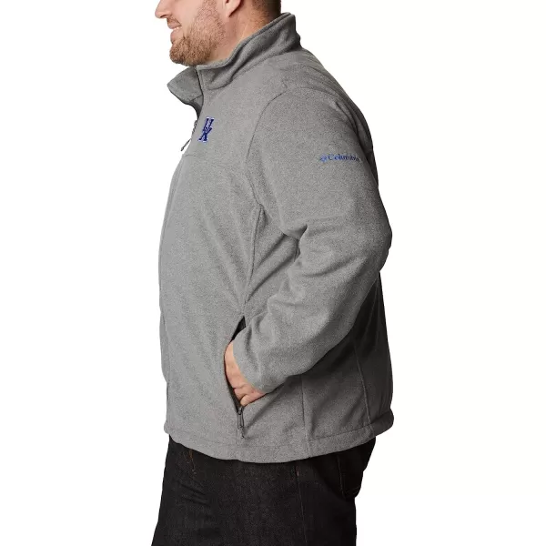 imageColumbia Mens CLG Flanker Iii Fleece JacketKentucky Wildcats Uk  Charcoal