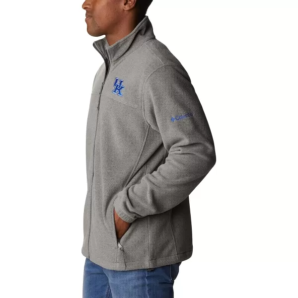imageColumbia Mens CLG Flanker Iii Fleece JacketKentucky Wildcats Uk  Charcoal