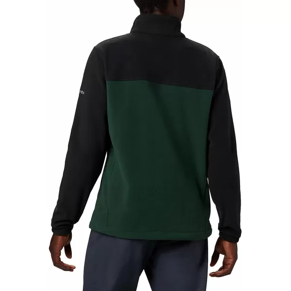 imageColumbia Mens CLG Flanker Iii Fleece JacketMichigan State Spartans Ms  Black Spruce