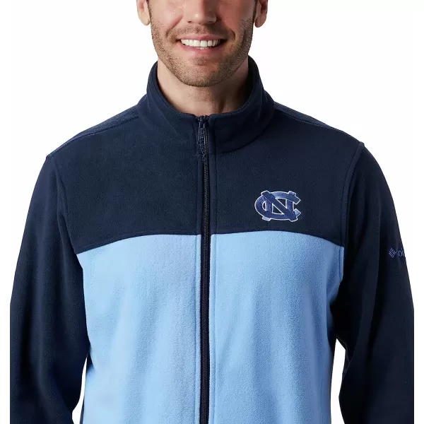 imageColumbia Mens CLG Flanker Iii Fleece JacketNorth Carolina Tar Heels Nc  Collegiate Navy White Cap