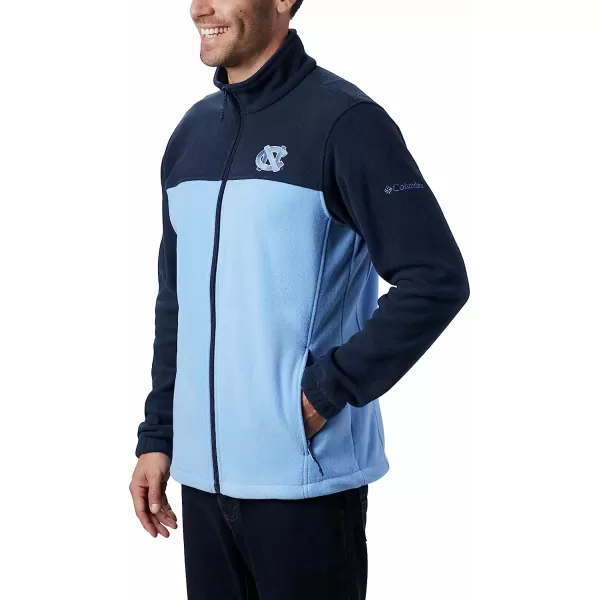 imageColumbia Mens CLG Flanker Iii Fleece JacketNorth Carolina Tar Heels Nc  Collegiate Navy White Cap