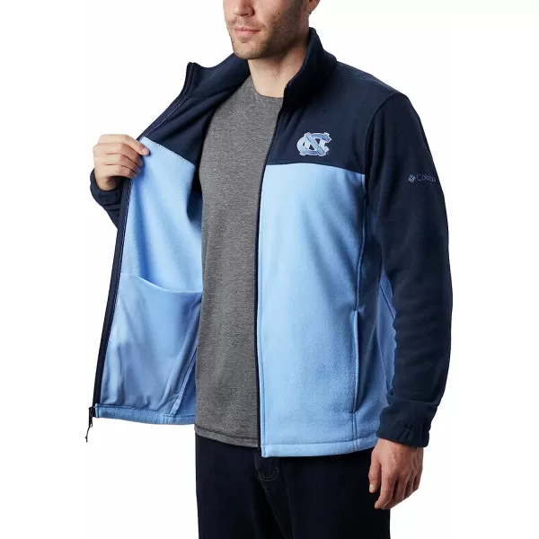 imageColumbia Mens CLG Flanker Iii Fleece JacketNorth Carolina Tar Heels Nc  Collegiate Navy White Cap