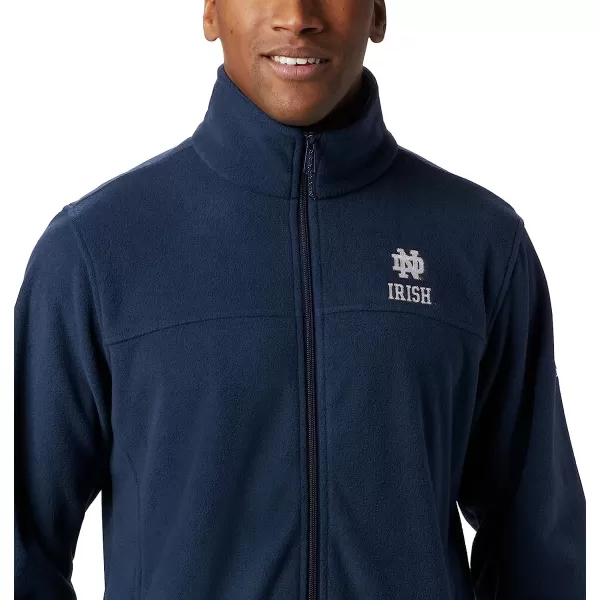imageColumbia Mens CLG Flanker Iii Fleece JacketNotre Dame Fighting Irish Nd  Collegiate Navy