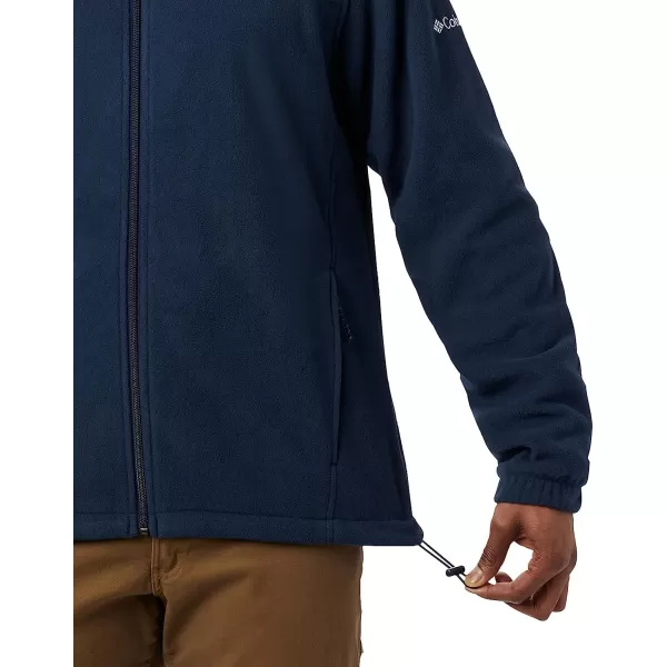 imageColumbia Mens CLG Flanker Iii Fleece JacketNotre Dame Fighting Irish Nd  Collegiate Navy