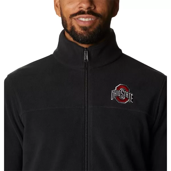 imageColumbia Mens CLG Flanker Iii Fleece JacketOhio State Buckeyes Os  Black