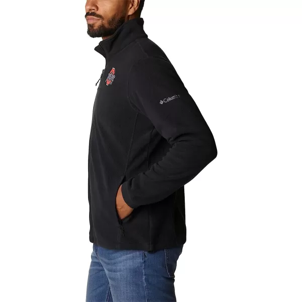 imageColumbia Mens CLG Flanker Iii Fleece JacketOhio State Buckeyes Os  Black