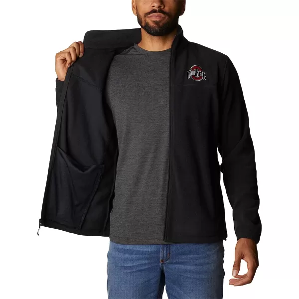 imageColumbia Mens CLG Flanker Iii Fleece JacketOhio State Buckeyes Os  Black