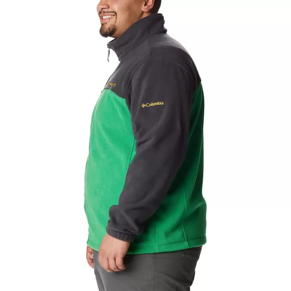 imageColumbia Mens CLG Flanker Iii Fleece JacketOregon Ducks Uo  Shark Fuse Green