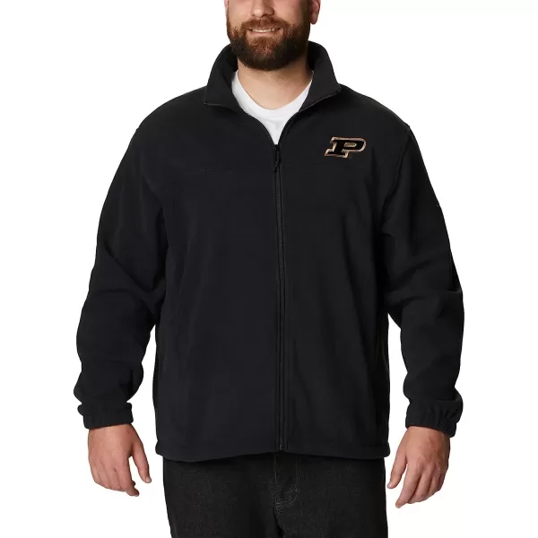 imageColumbia Mens CLG Flanker Iii Fleece JacketPurdue Boilermakers Pd  Black