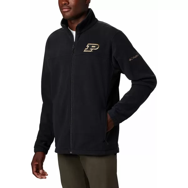 imageColumbia Mens CLG Flanker Iii Fleece JacketPurdue Boilermakers Pd  Black