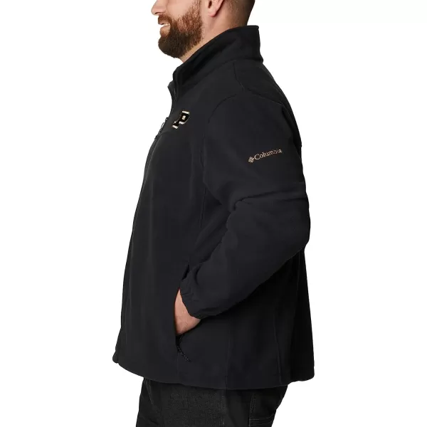 imageColumbia Mens CLG Flanker Iii Fleece JacketPurdue Boilermakers Pd  Black