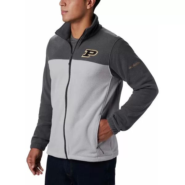 imageColumbia Mens CLG Flanker Iii Fleece JacketPurdue Boilermakers Pd  Grill Columbia Grey