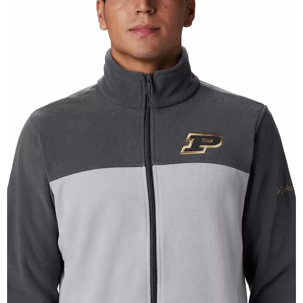 imageColumbia Mens CLG Flanker Iii Fleece JacketPurdue Boilermakers Pd  Grill Columbia Grey