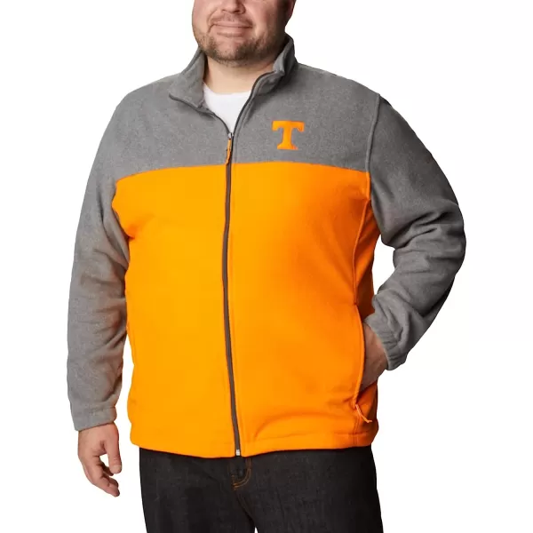 imageColumbia Mens CLG Flanker Iii Fleece JacketTennessee Volunteers Ut  Charcoal Solarize