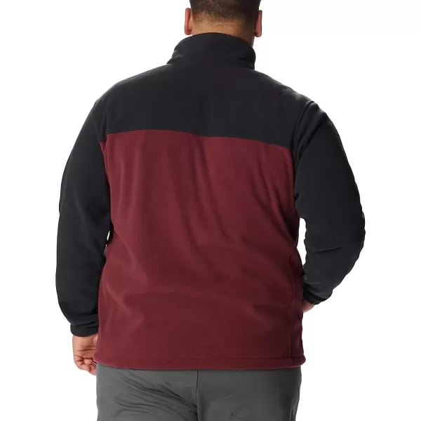 imageColumbia Mens CLG Flanker Iii Fleece JacketTexas AampM Aggies Tam  Black Deep Maroon