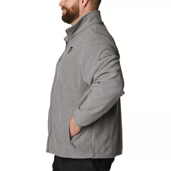 imageColumbia Mens CLG Flanker Iii Fleece JacketTexas AampM Aggies Tam  Charcoal