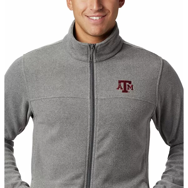 imageColumbia Mens CLG Flanker Iii Fleece JacketTexas AampM Aggies Tam  Charcoal