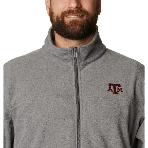imageColumbia Mens CLG Flanker Iii Fleece JacketTexas AampM Aggies Tam  Charcoal