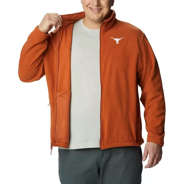 imageColumbia Mens CLG Flanker Iii Fleece JacketTexas Longhorns Tex  Cedar