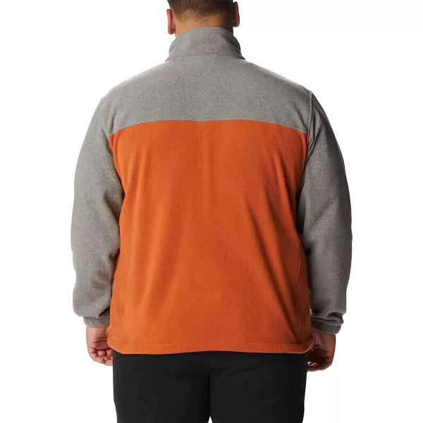 imageColumbia Mens CLG Flanker Iii Fleece JacketTexas Longhorns Tex  Charcoal Cedar