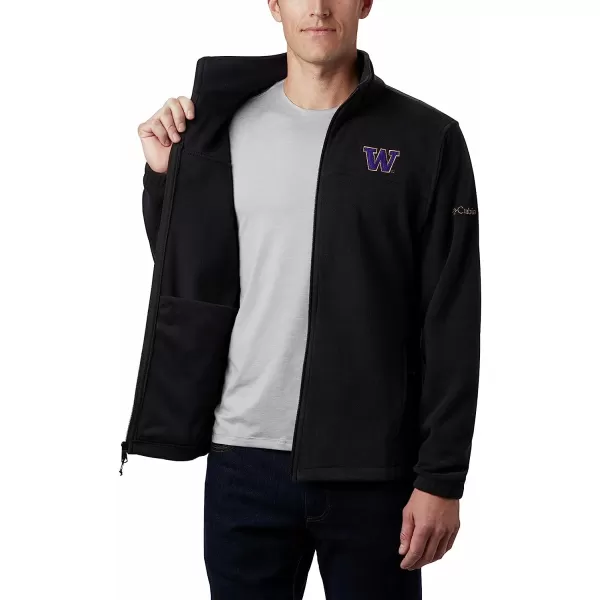 imageColumbia Mens CLG Flanker Iii Fleece JacketWashington Huskies Uw  Black