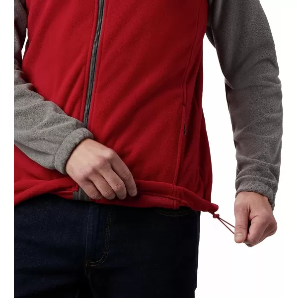 imageColumbia Mens CLG Flanker Iii Fleece JacketWashington State Cougars Waz  Charcoal Red Velvet