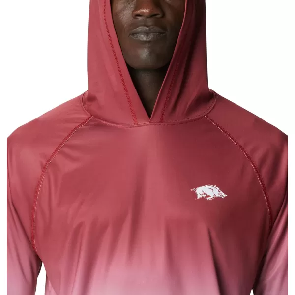 imageColumbia Mens CLG Super Terminal Tackle HoodieArkansas Razorbacks Team Color