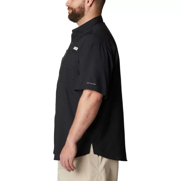 imageColumbia Mens CLG Tamiami Short Sleeve ShirtAlabama Crimson Tide Ala  Black