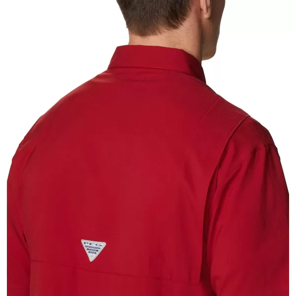 imageColumbia Mens CLG Tamiami Short Sleeve ShirtAlabama Crimson Tide Ala  Red Velvet