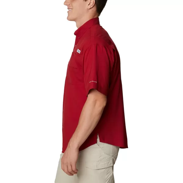 imageColumbia Mens CLG Tamiami Short Sleeve ShirtAlabama Crimson Tide Ala  Red Velvet