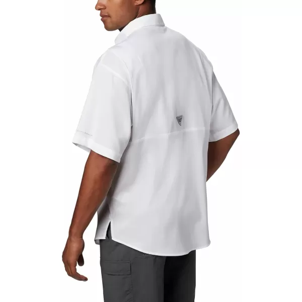 imageColumbia Mens CLG Tamiami Short Sleeve ShirtAlabama Crimson Tide Ala  White