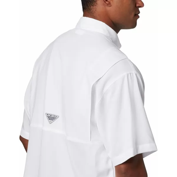 imageColumbia Mens CLG Tamiami Short Sleeve ShirtAlabama Crimson Tide Ala  White